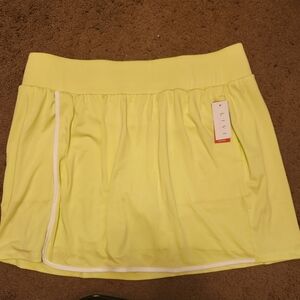 Women's Yellow Skort
